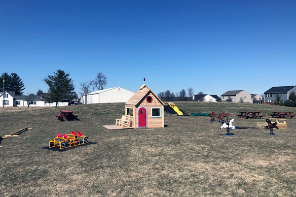 Preschool Playground Build Day